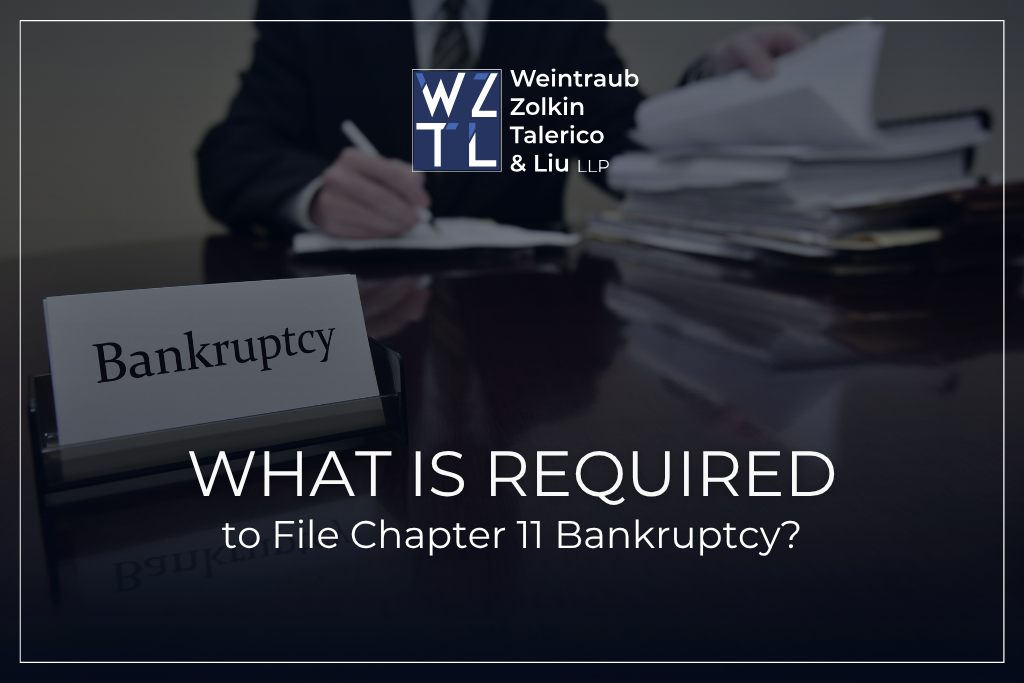 What Is Required to File Chapter 11 Bankruptcy