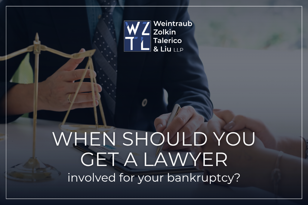 When should you get a lawyer involved for your bankruptcy