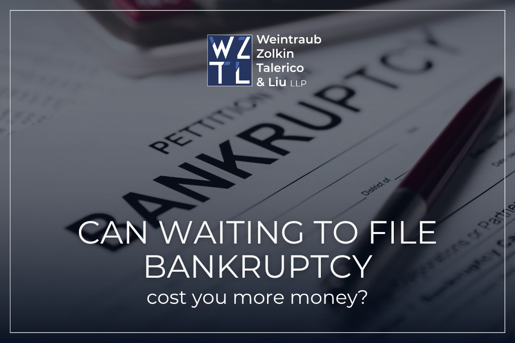 Can Waiting to File Bankruptcy Cost You More Money