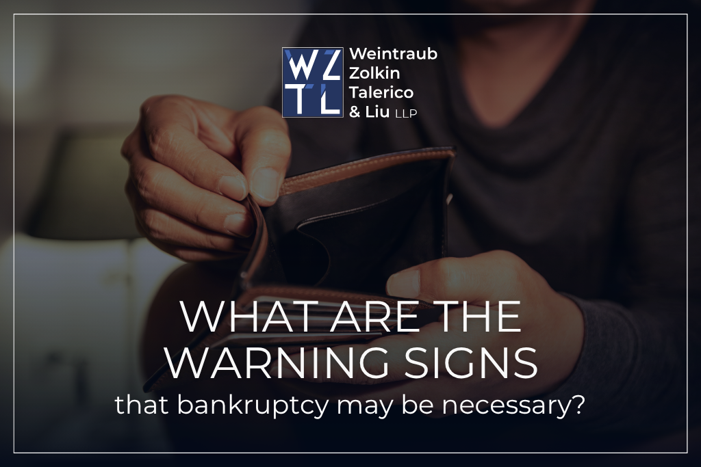 What Are the Warning Signs That Bankruptcy May Be Necessary